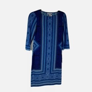 London Times women's blue dress size 0 fots S
